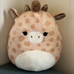Squishmallows Tan and Brown Giraffe Stuffed Animal